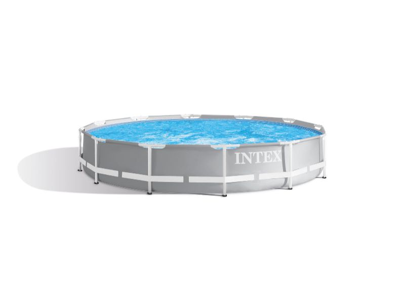 Photo 1 of **POOL MUST BE PATCHED**
Intex 12'x30" Prism Frame Pool Set
