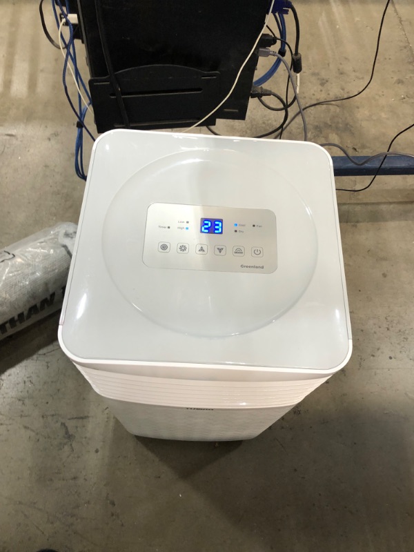 Photo 1 of **unsteady**minor damage**
TURBRO Greenland 8,000 BTU Portable Air Conditioner, Dehumidifier and Fan, 3-in-1 Floor AC Unit for Rooms up to 300 Sq Ft
