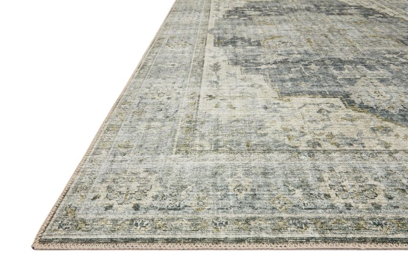 Photo 1 of **USED-NEEDS CLEANING**
 Rugs SKYESKY-12CCDV7696 Skye Polyester Rug; Charcoal & Dove - 7 Ft. -6 in. X 9 Ft. -6 in. (2447577)
