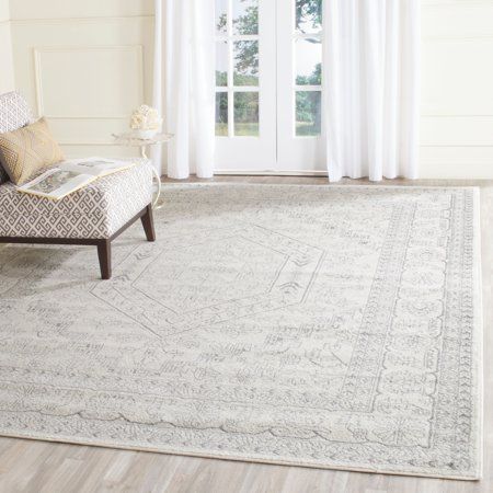 Photo 1 of **USED-NEEDS CLEANING**
SAFAVIEH Adirondack Collection ADR108B Ivory / Silver Rug - 8 X 10
