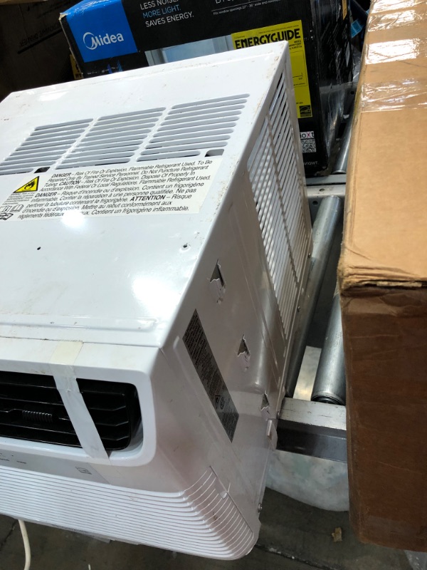 Photo 2 of **DAMAGED**
Frigidaire FHWW123WBE Smart Window Air Conditioner with Wi-Fi Control, White
