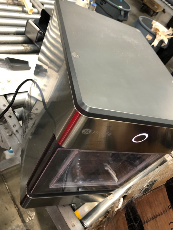 Photo 6 of **USED-NEEDS CLEANING**
GE Profile Opal | Countertop Nugget Ice Maker with Side Tank | Portable Ice Machine Makes up to 24 lbs. of Ice Per Day | Stainless Steel Finish