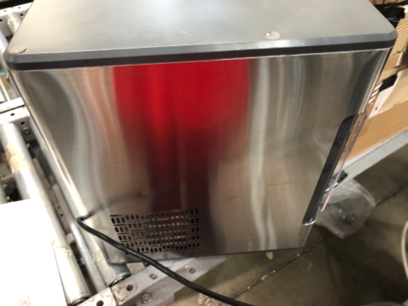 Photo 1 of **USED-NEEDS CLEANING**
GE Profile Opal | Countertop Nugget Ice Maker with Side Tank | Portable Ice Machine Makes up to 24 lbs. of Ice Per Day | Stainless Steel Finish