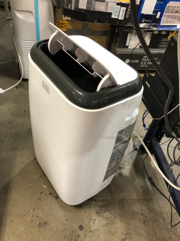 Photo 5 of **ICE COLD**
Black & Decker 8,000 BTU Portable Air Conditioner in White
