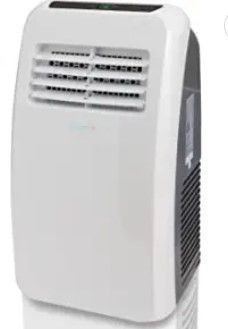 Photo 1 of **MISSING REMOTE**
SereneLife SLPAC8 Portable Air Conditioner Compact Home AC Cooling Unit with Built-in Dehumidifier & Fan Modes, Quiet Operation, Includes Window Mount Kit, 8,000 BTU, White