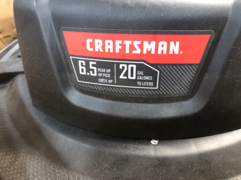 Photo 2 of ***INCOMPLETE*** Craftsman CMXEVBE17595 16 Gallon 6.5 Peak HP Wet/Dry Vac
