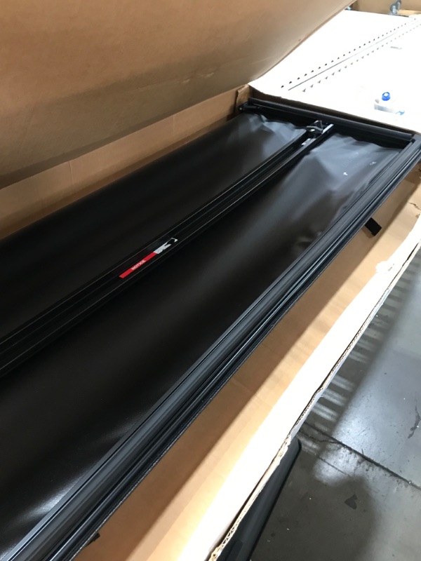 Photo 3 of **used**
Lund Genesis Tri-Fold Soft Folding Truck Bed Tonneau Cover | 950292 | Fits 2019 - 2023 Chevy/GMC Silverado/Sierra, works w/ MultiPro/Flex tailgate 5' 10" Bed (69.9")
