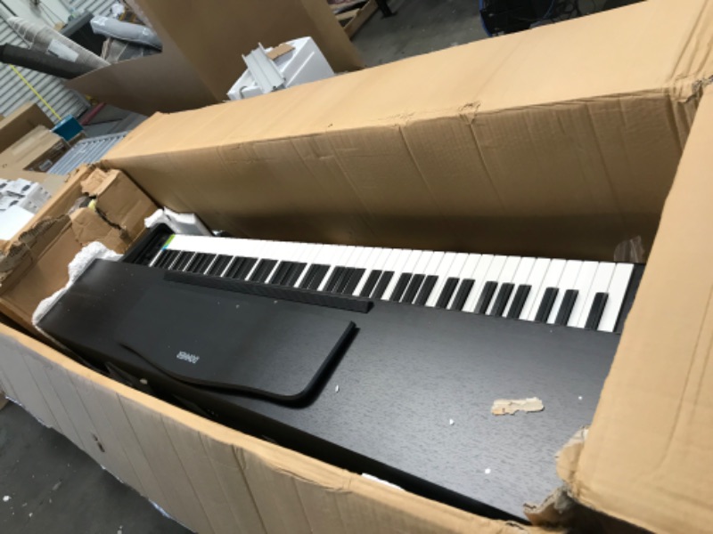 Photo 9 of **UNABLE TO TEST-MISSING CORRECT CORD**
Donner Digital Piano 88 Key Weighted, DDP-100S Graded Hammer-Action Piano Keyboard for Beginner Professional, Home Upright Piano Bundle with Piano Single Bench, 200 Sounds, 200 Rhythms, 100 Demo