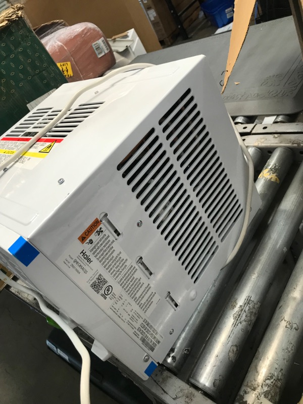 Photo 2 of **USED-DENTED**
Haier Window Air Conditioner 5000 BTU, Efficient Cooling for Smaller Areas Like Bedrooms and Guest Rooms, 5K BTU Window AC Unit with Easy Install Kit, White
