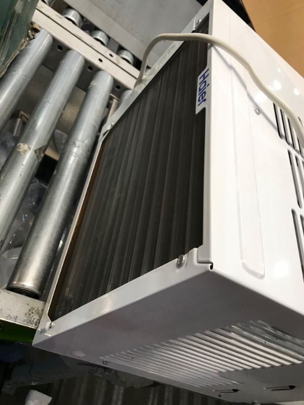 Photo 8 of **USED-DENTED**
Haier Window Air Conditioner 5000 BTU, Efficient Cooling for Smaller Areas Like Bedrooms and Guest Rooms, 5K BTU Window AC Unit with Easy Install Kit, White
