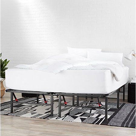 Photo 1 of **76 X 80** USED**
Basics Foldable, 14" Metal Platform Bed Frame with Tool-Free Assembly, No Box Spring Needed - King
