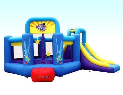 Photo 1 of **USED**
Bounceland Pop Star Bounce House with Slide
