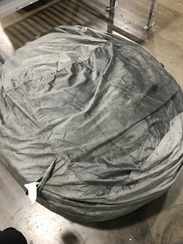 Photo 1 of **USED**
Chill Sack Bean Bag Chair: Giant 5' Memory Foam Furniture Bean Bag - Big Sofa with Soft Micro Fiber Cover - Charcoal
