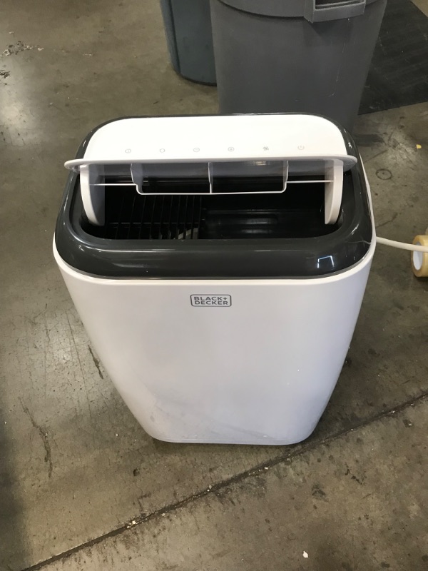 Photo 3 of 10,000 BTU; 6,000 BTU (SACC/CEC) Portable Air Conditioner with Double Motor, Dehumidifier and Remote, White