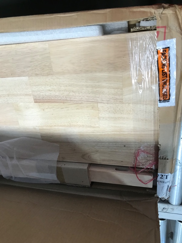 Photo 1 of ***INCOMPLETE*** International Concepts Unfinished Trestle Bench
