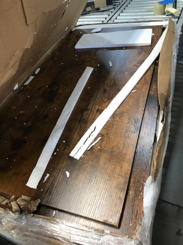 Photo 1 of **WOOD ONLY- MINOR DAMAGE**
Rolanstar Coffee Table, Lift Top Coffee Table with Drawers and Hidden Compartment, Retro Central Table with Wooden Lift Tabletop, for Living Room,Espresso
