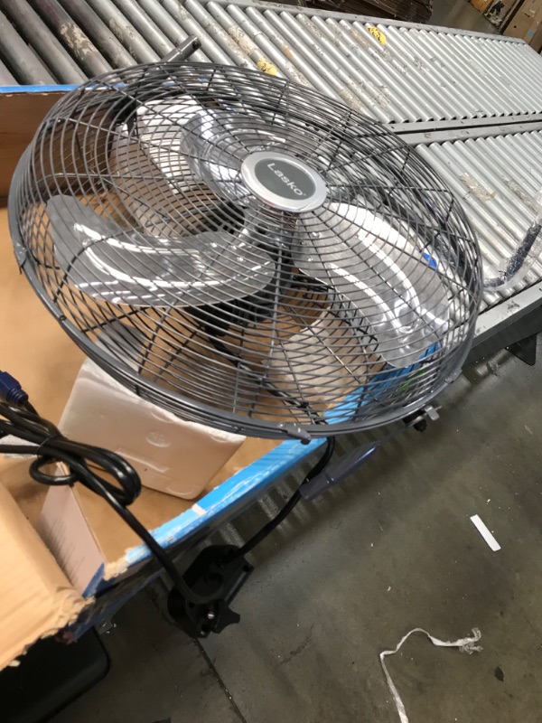 Photo 1 of **used**
Lasko 20 Floor or Wallmount High Velocity Fan Grey H20610
