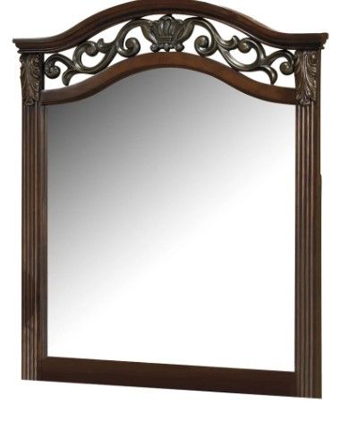 Photo 1 of **OPENED**
Signature Design by Ashley® Leahlyn Warm Brown Bedroom Mirror
