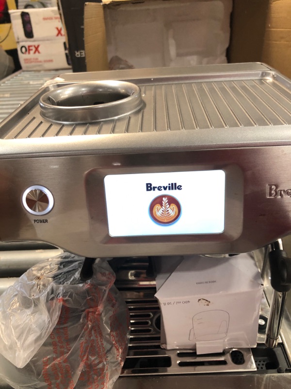 Photo 2 of Breville Barista Touch Espresso Machine, Brushed Stainless Steel, BES880BSS
