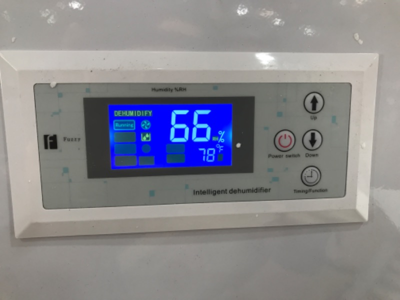 Photo 1 of COLZER CRAWLSPACE COMMERCIAL DEHUMIDIFIER WITH PUMP AND DRAIN HOSE 145 PINTS/DAY (SATURATION) 70 PINTS/DAY (AHAM) HUMIDITY CONTROL FOR UP TO 6,000 SQ FT BASEMENTS, WATER DAMAGE STORAGE
