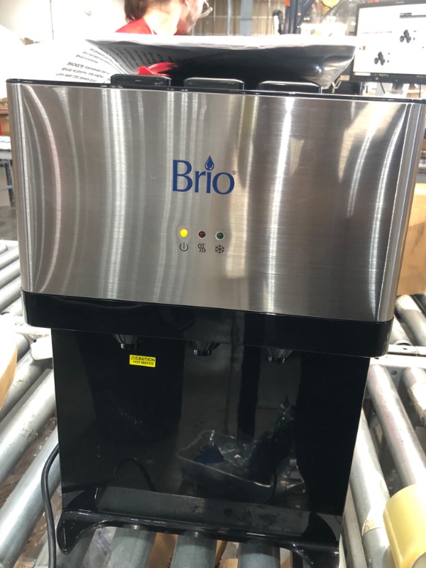 Photo 2 of Brio Limited Edition Top Loading Countertop Water Cooler Dispenser with Hot Cold and Room Temperature Water. UL/Energy Star Approved
