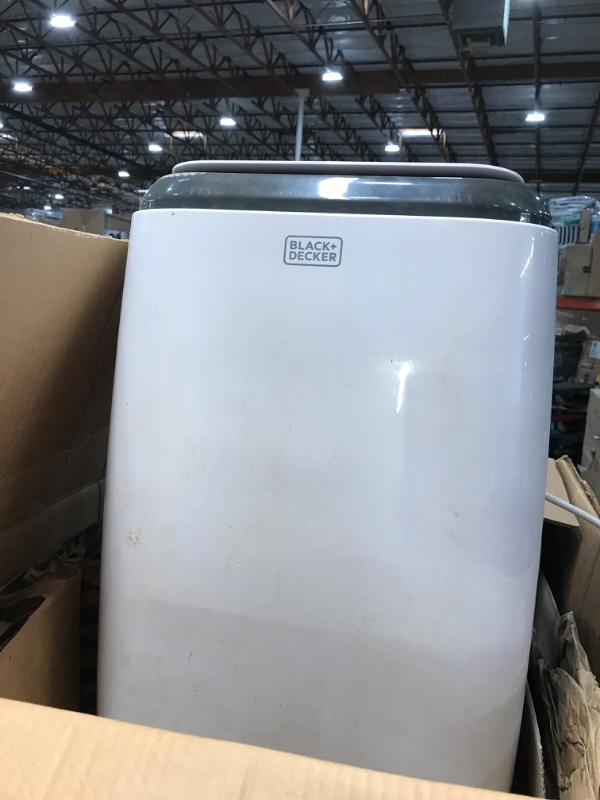 Photo 1 of BLACK+DECKER 12,000 BTU Portable Air Conditioner with Remote Control, White
