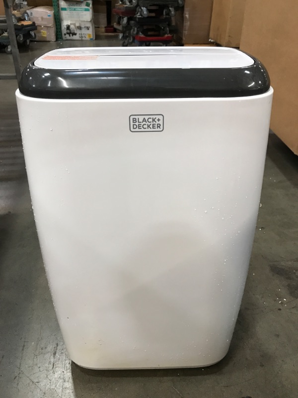 Photo 2 of BLACK+DECKER 14,000 BTU Portable Air Conditioner with Heat and Remote Control, White
