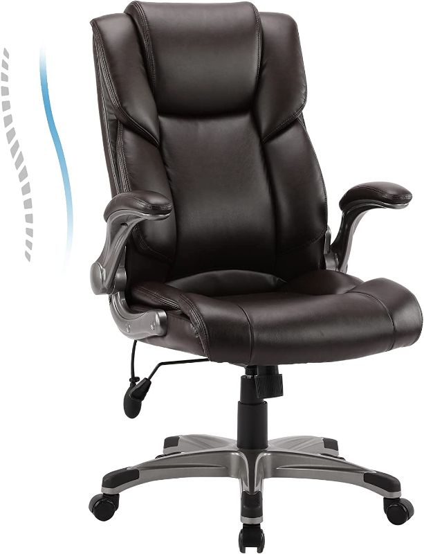 Photo 1 of Statesville Big & Tall Office Chair High Back Desk Chair Large Executive Desk Computer Swivel Chair Ergonomic Design for Lumbar Support Headrest,Computer Chair for Heavy People
