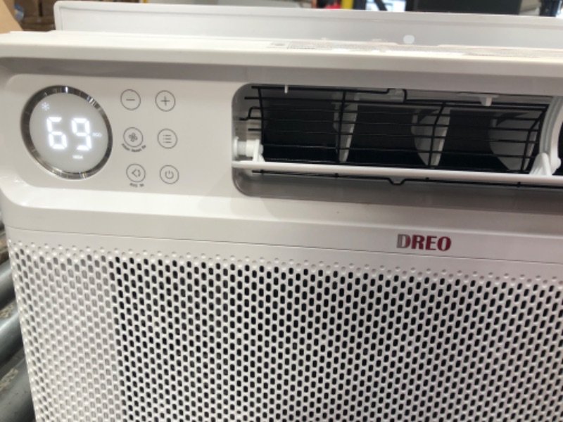 Photo 2 of Dreo Inverter Window Air Conditioner, 8000 BTU AC Unit