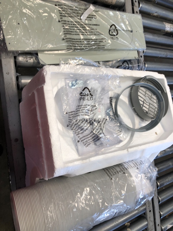 Photo 1 of Commercial Cool CCP10HJW Heat Unit with Dehumidifier & Fan Portable-air-conditioners, 15000 BTU, White
