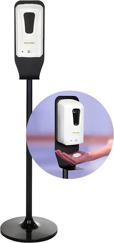 Photo 1 of Alpine Automatic Hand Sanitizer Dispenser - Touchless Soap Dispenser with Floor Stand  -1200mL Foam
