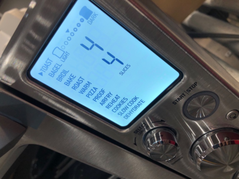 Photo 2 of Breville Smart Oven Air Fryer Pro, Brushed Stainless Steel,
