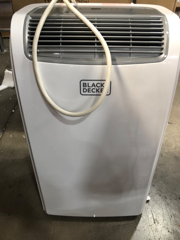 Photo 2 of BLACK+DECKER 8,000 BTU Portable Air Conditioner with Remote Control, White
