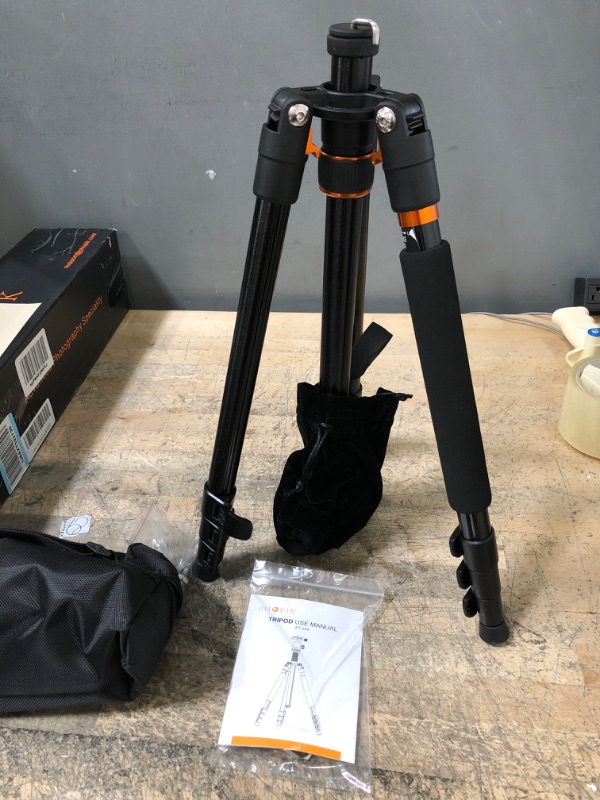 Photo 2 of PHOPIK 77 Inches Camera Tripod