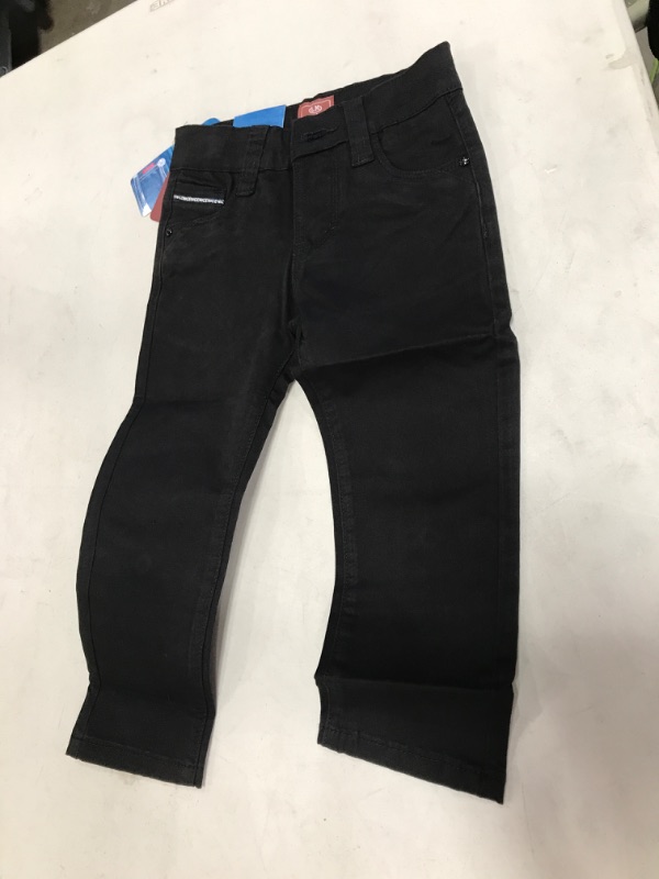 Photo 2 of LANMO Baby Boy's Black Twill Pants Size 3 .