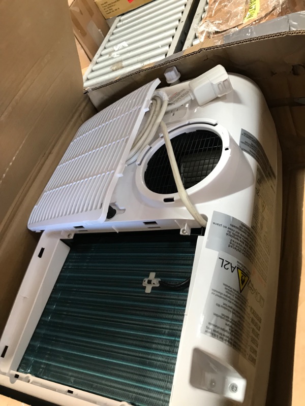 Photo 2 of BLACK+DECKER 12,000 BTU Portable Air Conditioner with Heat and Remote Control, White
