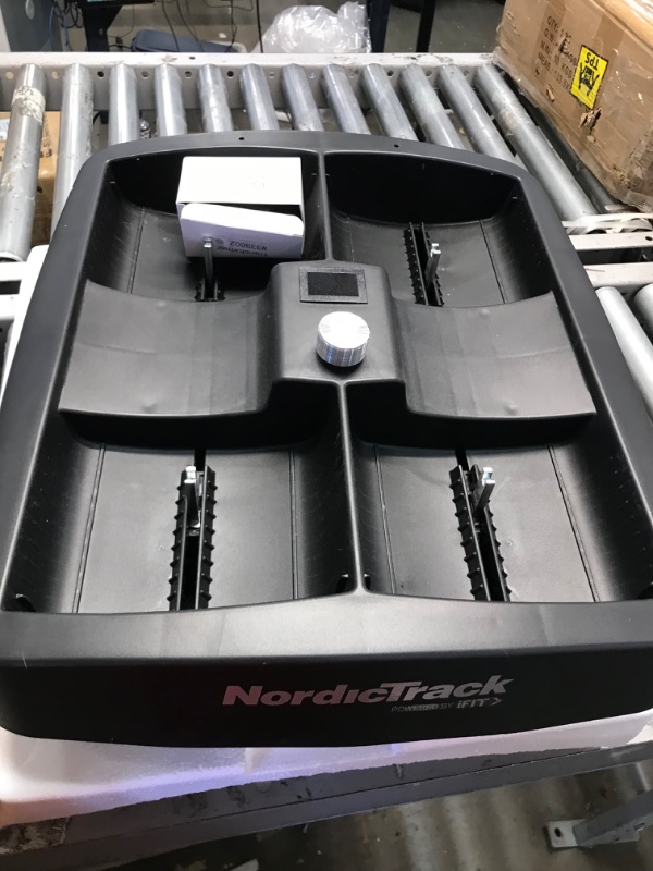 Photo 1 of NordicTrack 50 Lb iSelect Adjustable Dumbbells, Works with Alexa, Sold as Pair
