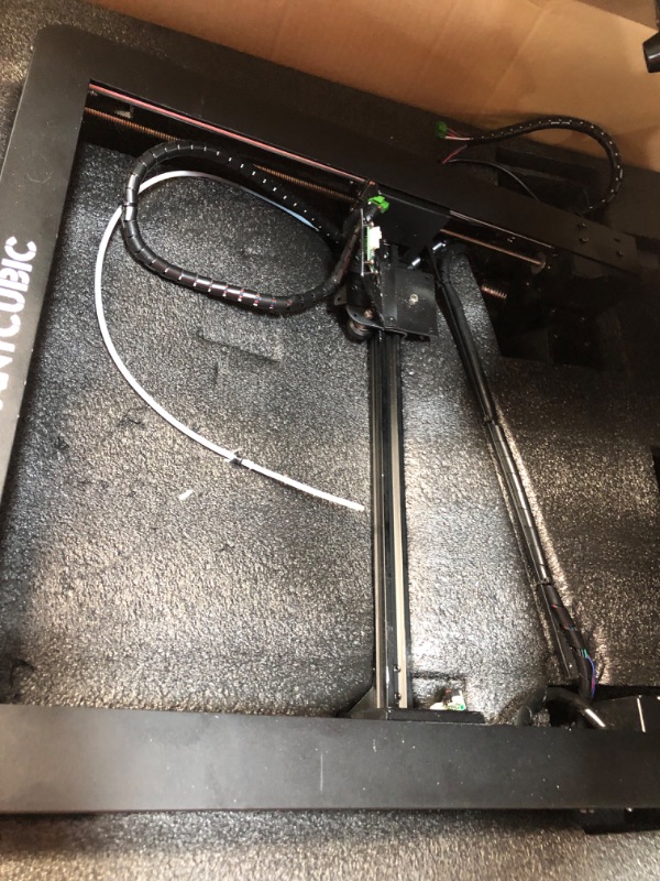 Photo 4 of AnycubicX Max 3D Printer, Smart Auto Leveling with Self-Developed ANYCUBIC LeviQ Leveling and Filament Run-Out Detection, Large Build Size 17.7" x 15.7" x 15.7"
