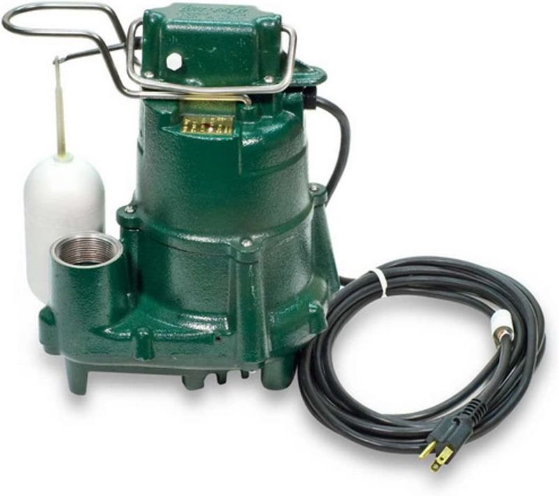 Photo 1 of **PARTS ONLY**NON-FUNCTIONAL**
Zoeller 98-0001 115-Volt 1/2 Horse Power Model M98 Flow-Mate Automatic Cast Iron Single Phase Submersible Sump/Effluent Pump …
