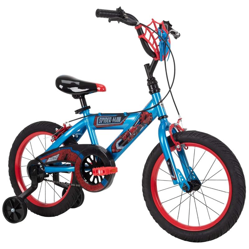 Photo 1 of Huffy 71169 Marvel Spider-Man Kid Bike Quick Connect Assembly, Blue - 16 in.
