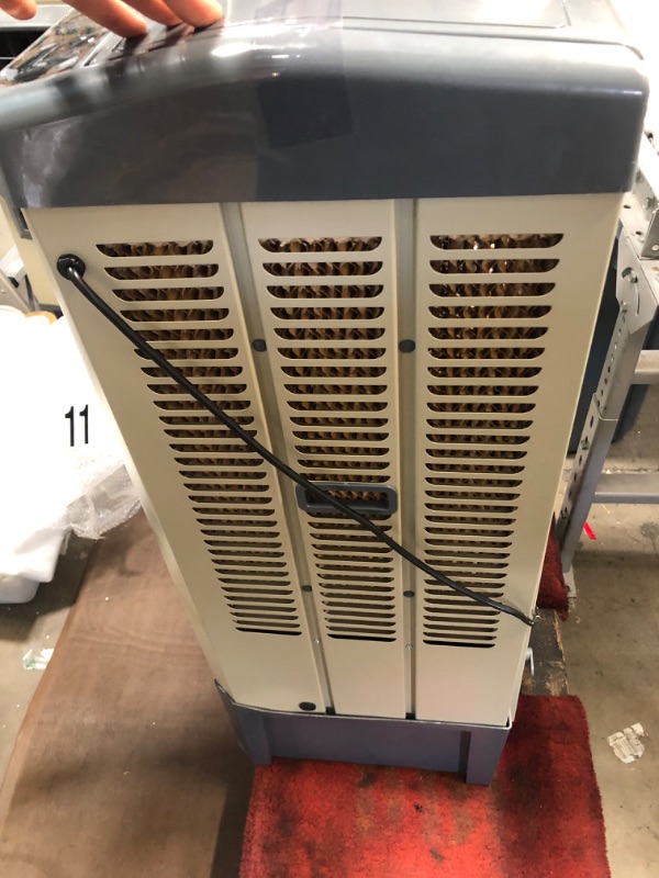 Photo 5 of ***PARTS ONLY*** Uthfy Evaporative Cooler for Outdoor Use,3531 CFM Portable Air Conditioner Swamp Cooler Cooling Fan with 3 Speeds,3 Ice Box,10.6 Gallons Water Tank, 4 Universal Wheel,for Room Garage Commercial
