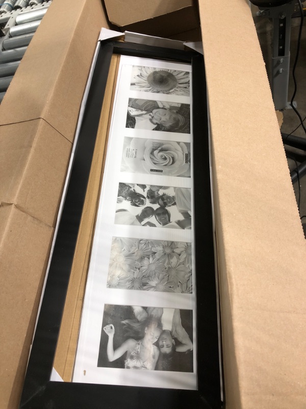 Photo 2 of Malden 4x6 6Opening Collage Matted Picture Frame, Displays Six, Black