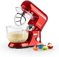 Photo 1 of Klarstein bella rossa 2g electric stand mixer 5.5qt glass bowl 6 speeds