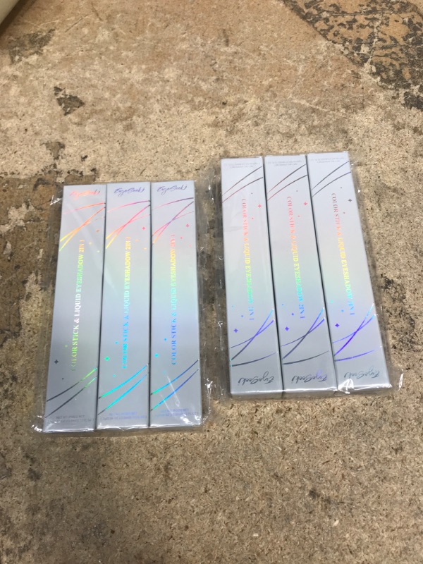 Photo 1 of 2 of- EYESEEK 3PCS Cream Eyeshadow Stick & Liquid Glitter Eyeshadow Duo, Brilliant Metallic Highlighter Eyeliner Eye Brightener Stick Makeup Set #C02 - Autumn Night 3PCS C02 - Autumn Night