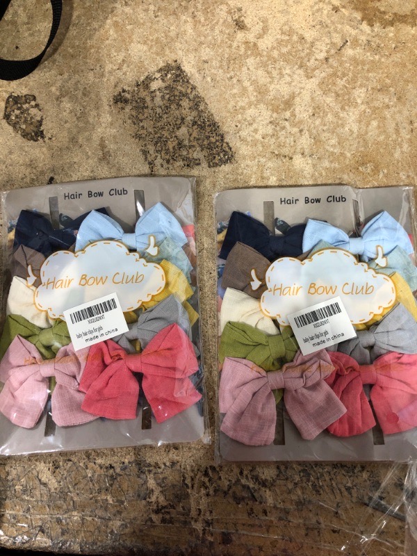 Photo 2 of 2 ITEMS, 10 PACK Baby Girls Hair Clips,Bows BUNDLE