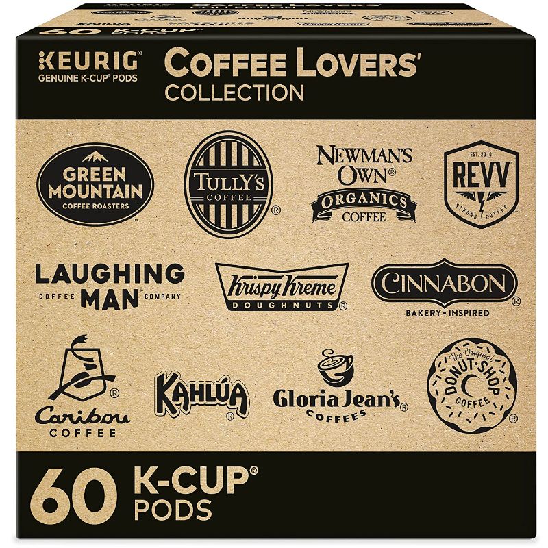 Photo 1 of 
Keurig Coffee Lovers Collection Variety Pack, Single-Serve Coffee K-Cup Pods Sampler, 60 Count
