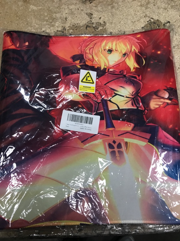 Photo 1 of Anime Mouse Pad Large Mousepad XXL Gaming Desk Keyboard Mat 31.5x11.8 Inch Extended Non-Slip Rubber Base Stitched Edge