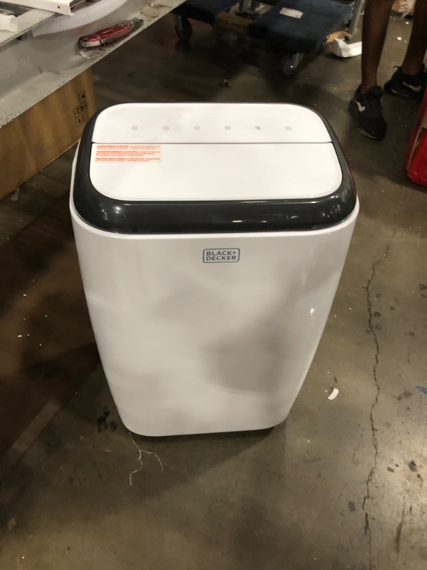 Photo 4 of Black+Decker 12000 Btu Portable Air Conditioner with Remote Control White, One Size , White
