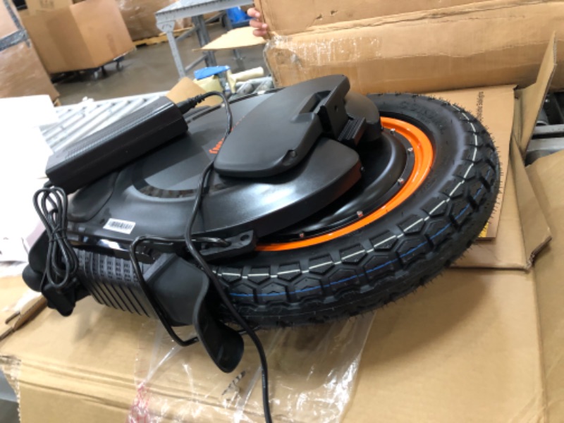 Photo 1 of **NOT FUNCTIONAL PARTS ONLY!! InMotion V12HT Electric Unicycle, The Ultimate Hill Climber 45° Max Slope One Wheel Adult Self-Balancing Unicycle 16inch Wheel with Powerful 2800W Motor and 37.5mph Max Speed
