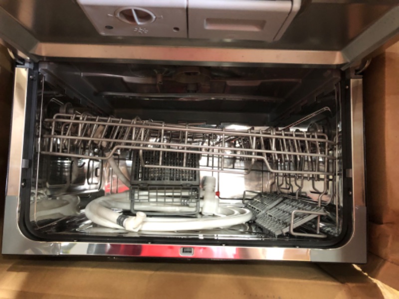 Photo 3 of ***PARTS ONLY*** COMFEE’ Countertop Dishwasher, Energy Star Portable Dishwasher, 6 Place Settings, Mini Dishwasher with 8 Washing Programs, Speed, Baby-Care, ECO& Glass, Dish Washer for Dorm, RV& Apartment, Black
